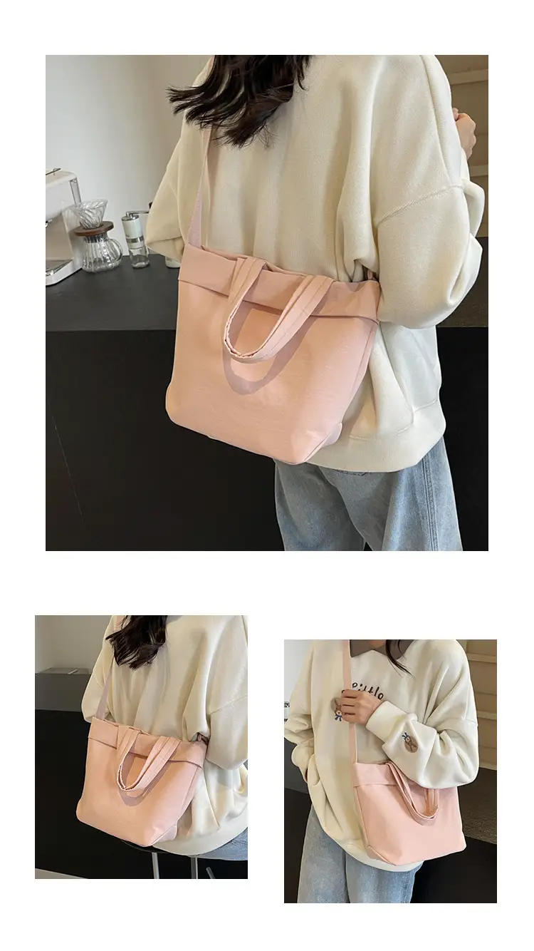 Nylon Crossbody Bag Women's Fashion Solid Color — feature 15