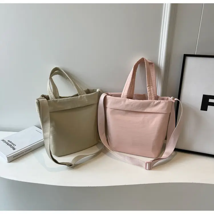 Nylon Crossbody Bag Women's Fashion Solid Color — feature 16