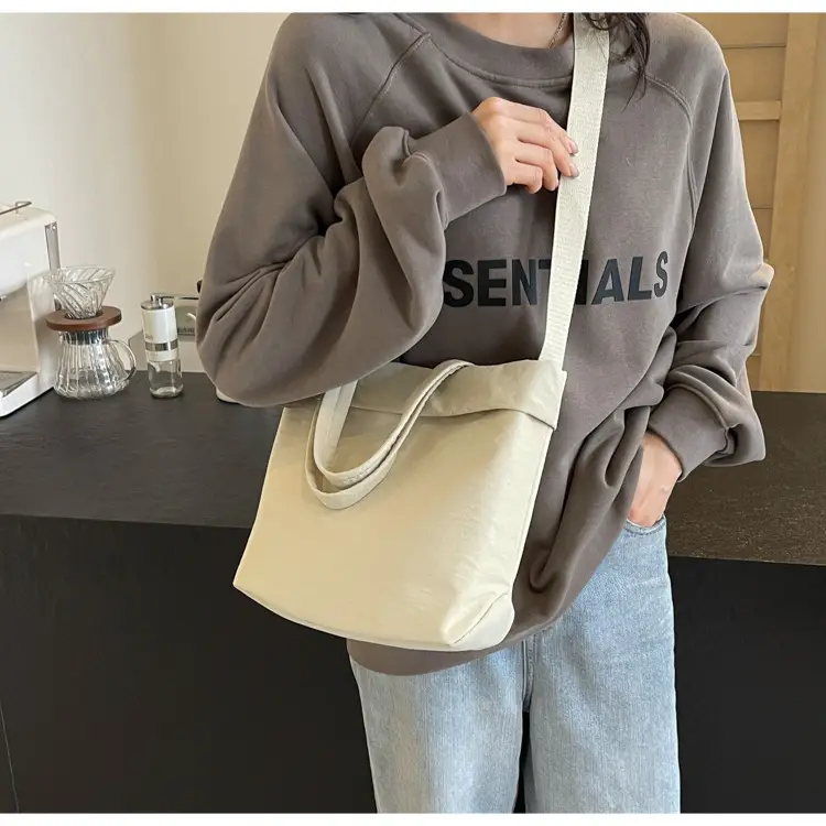 Nylon Crossbody Bag Women's Fashion Solid Color — feature 31