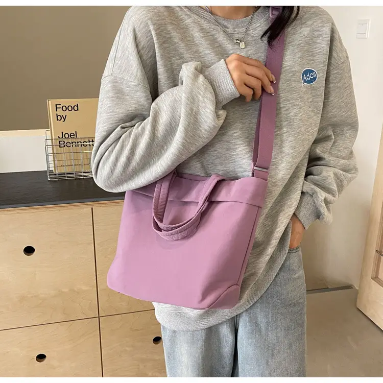 Nylon Crossbody Bag Women's Fashion Solid Color — feature 36