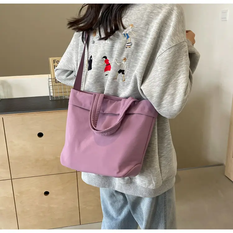 Nylon Crossbody Bag Women's Fashion Solid Color — feature 37