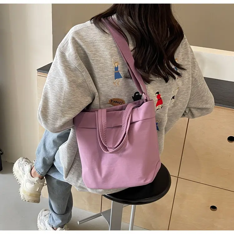 Nylon Crossbody Bag Women's Fashion Solid Color — feature 39