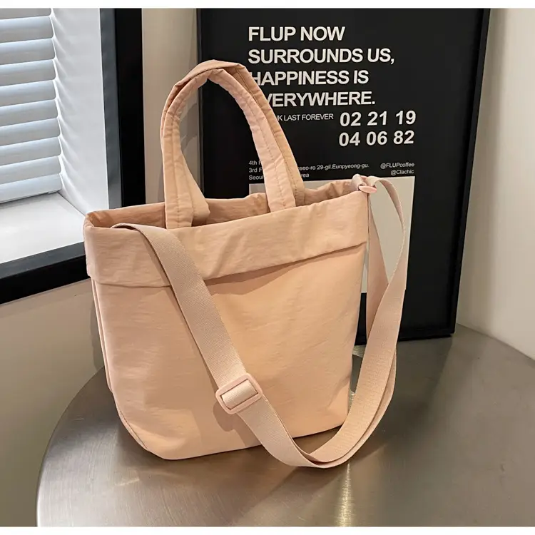 Nylon Crossbody Bag Women's Fashion Solid Color — feature 45