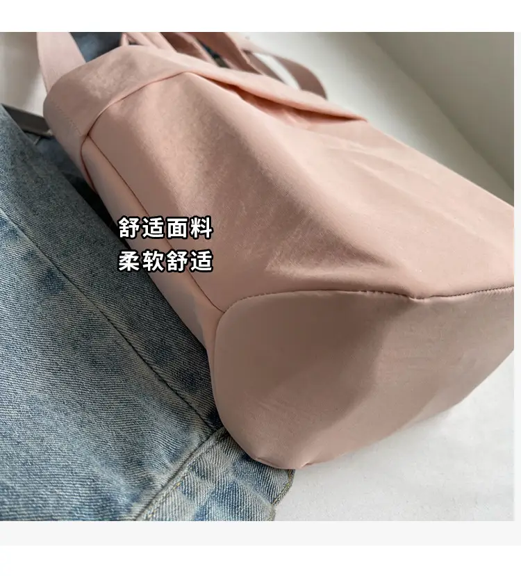 Nylon Crossbody Bag Women's Fashion Solid Color — feature 5