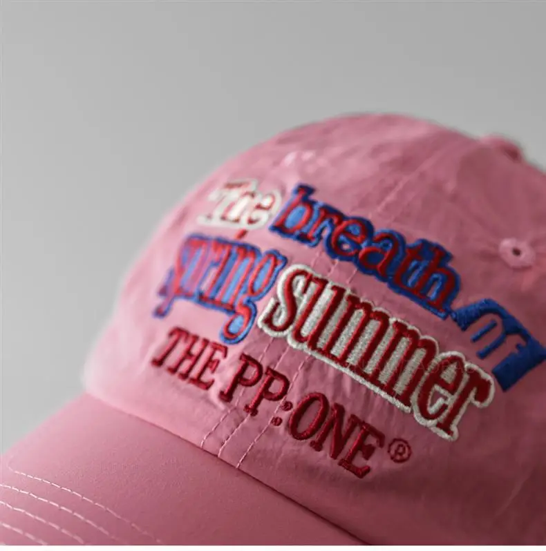 Men Women Fresh Summer Peaked Cap Contrast Color — feature 9