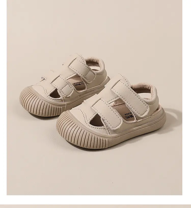 White Strap Sandals for Baby Toddler 1-3Yr Non-Slip — feature 13
