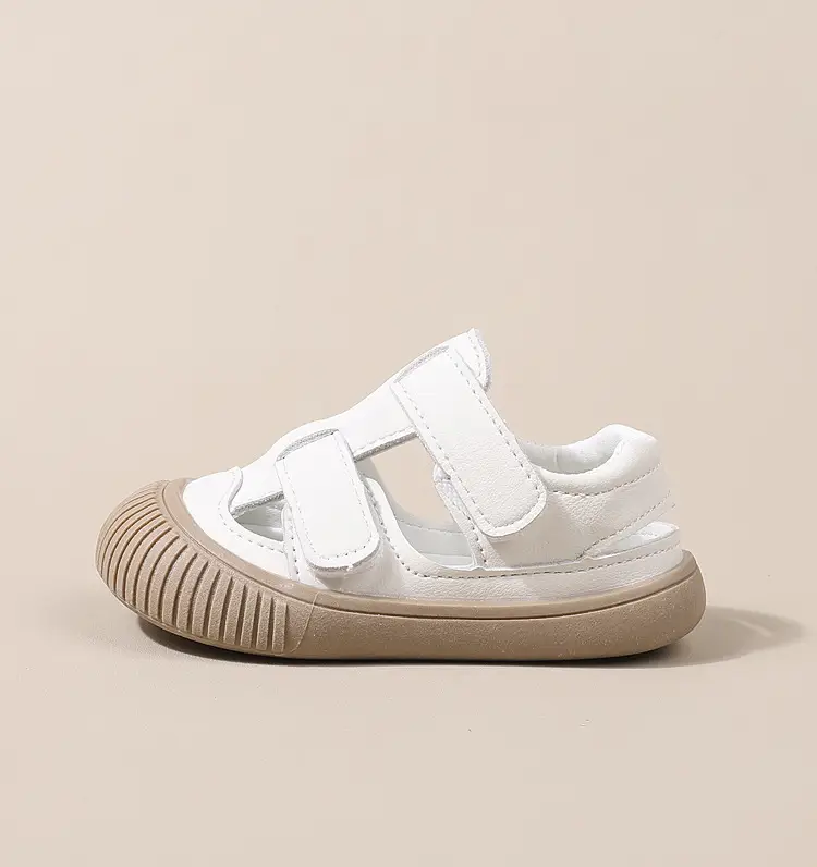 White Strap Sandals for Baby Toddler 1-3Yr Non-Slip — feature 16
