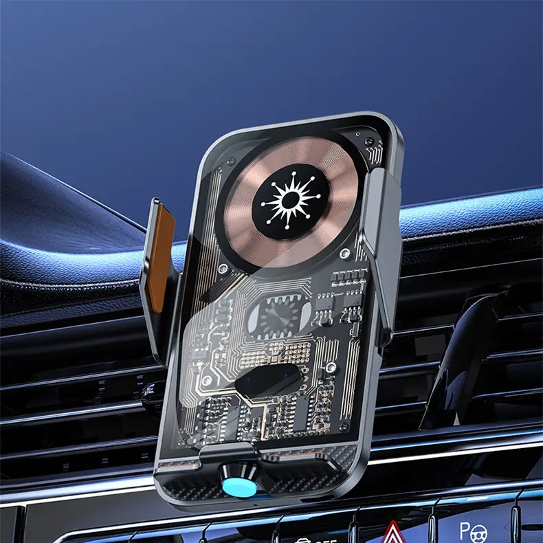 Wireless Car Charger with Infrared Sensor & Air Outlet — feature 14