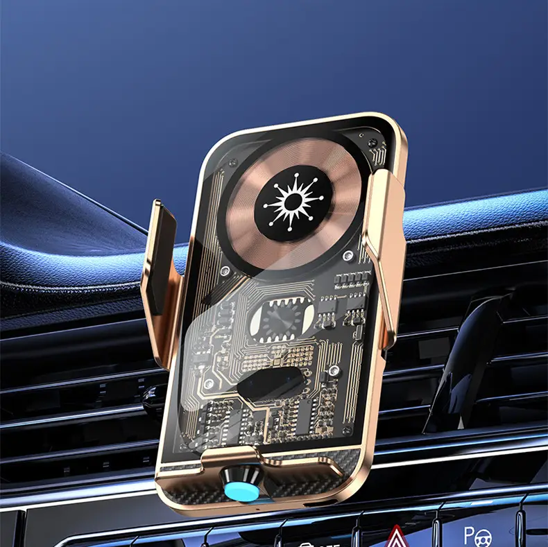 Wireless Car Charger with Infrared Sensor & Air Outlet — feature 15