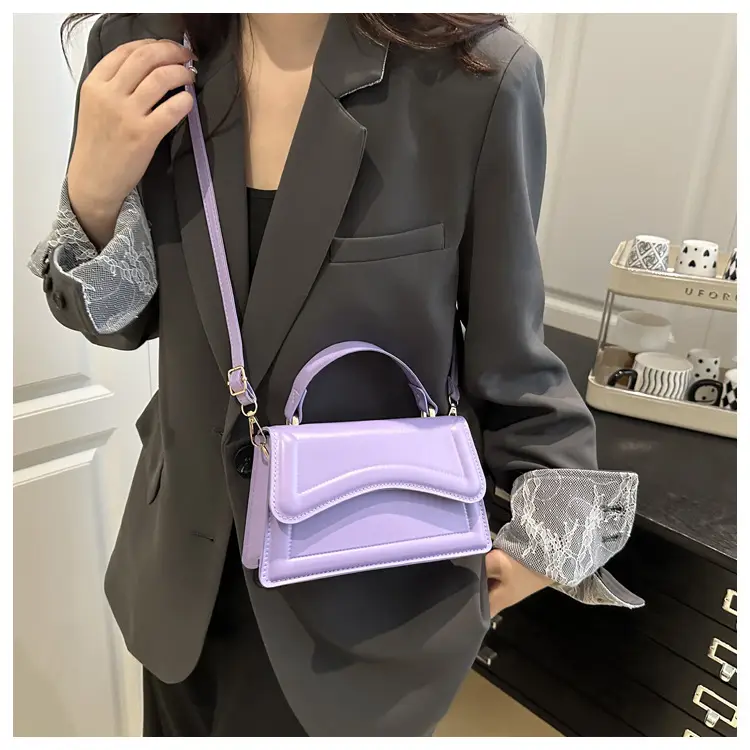 Red French Style Crossbody Bag for Women — feature 12