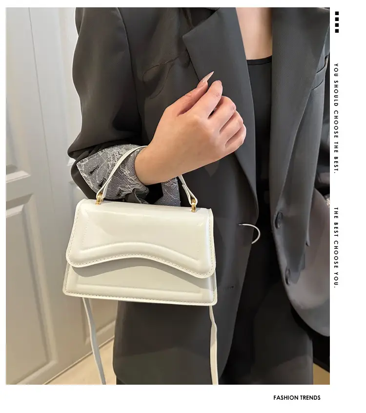 Red French Style Crossbody Bag for Women — feature 2