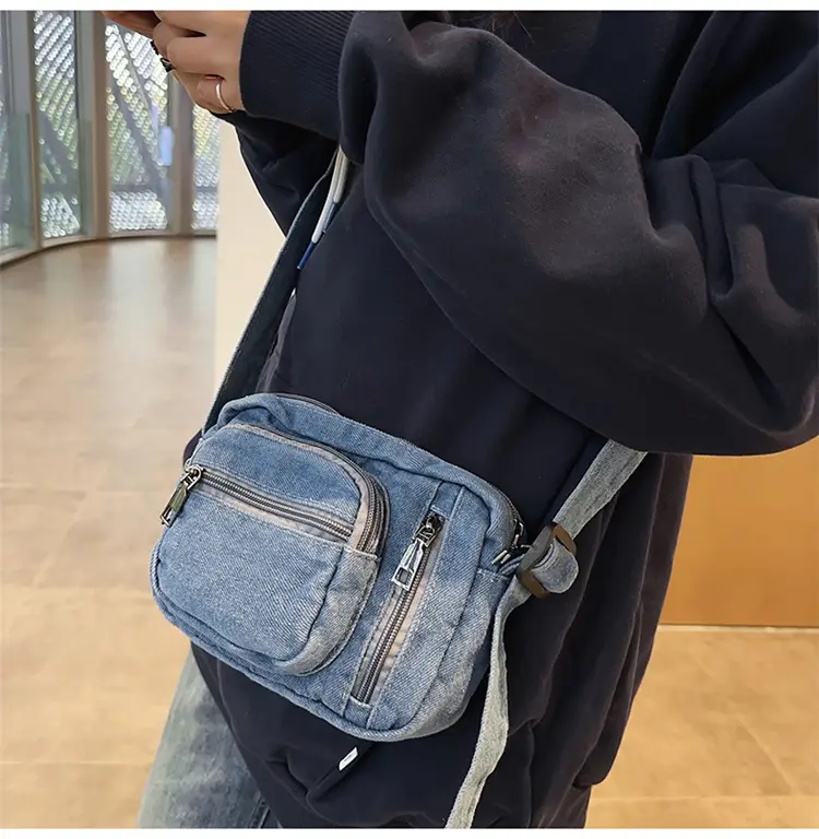 Denim Crossbody Bag for College Students 2025 — feature 12