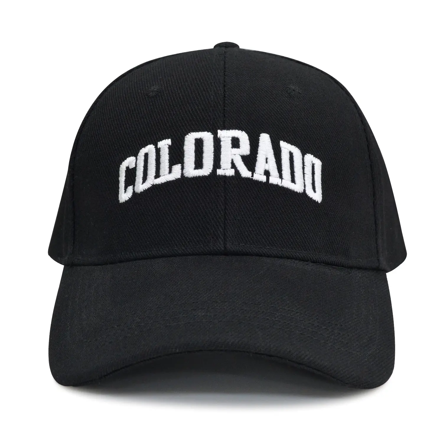 Men's Red Colorado Embroidered Cap - Image 2