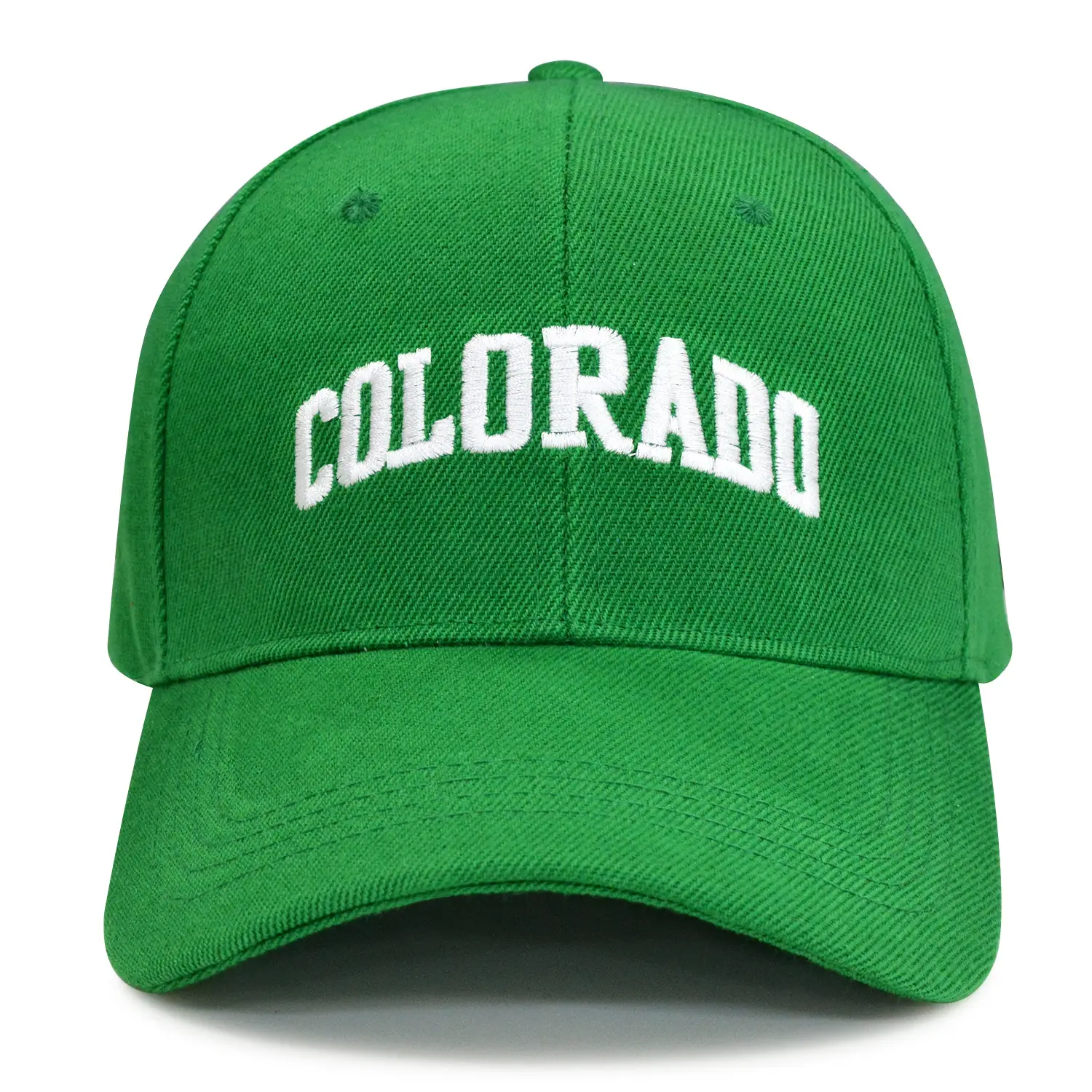 Men's Red Colorado Embroidered Cap - Image 4