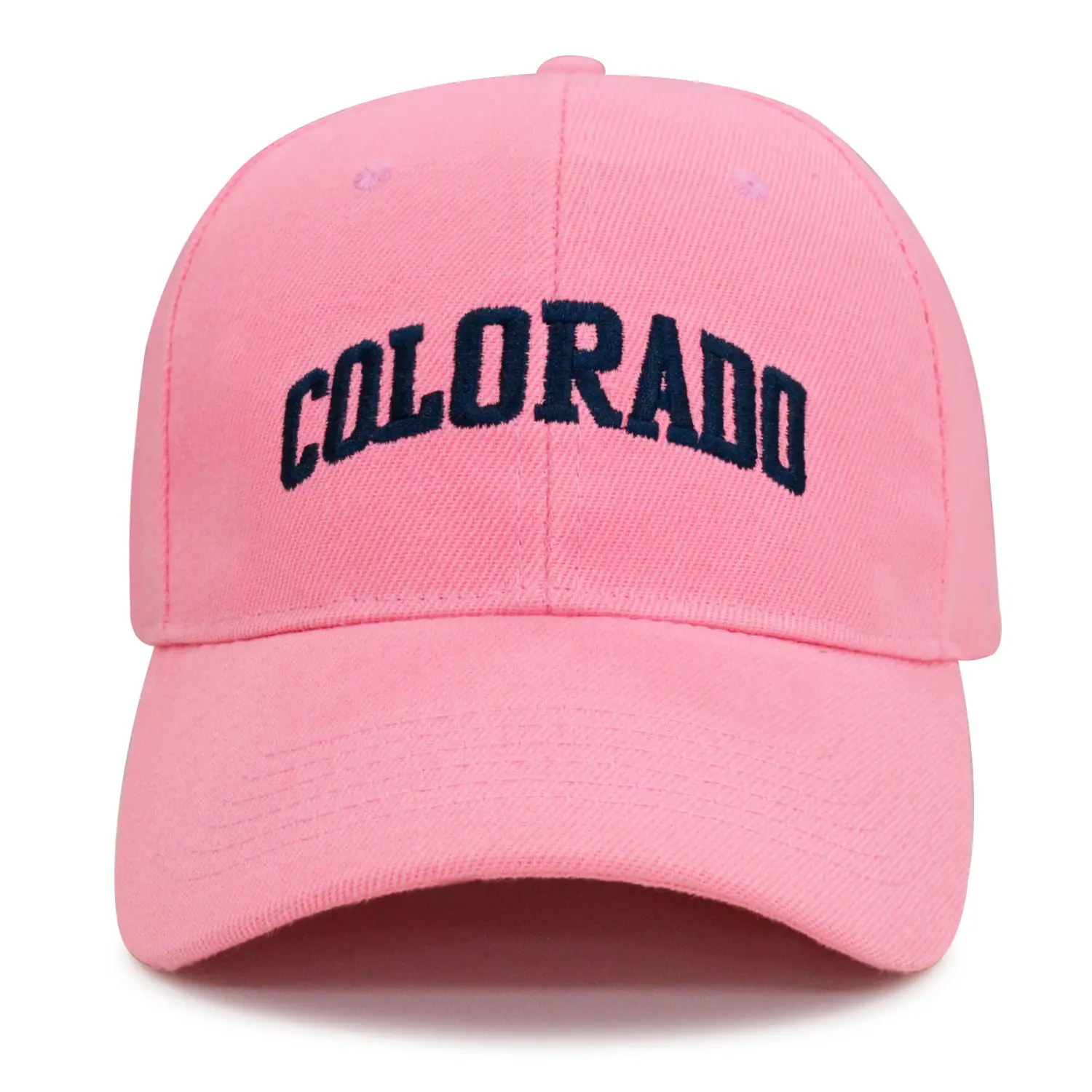 Men's Red Colorado Embroidered Cap - Image 5