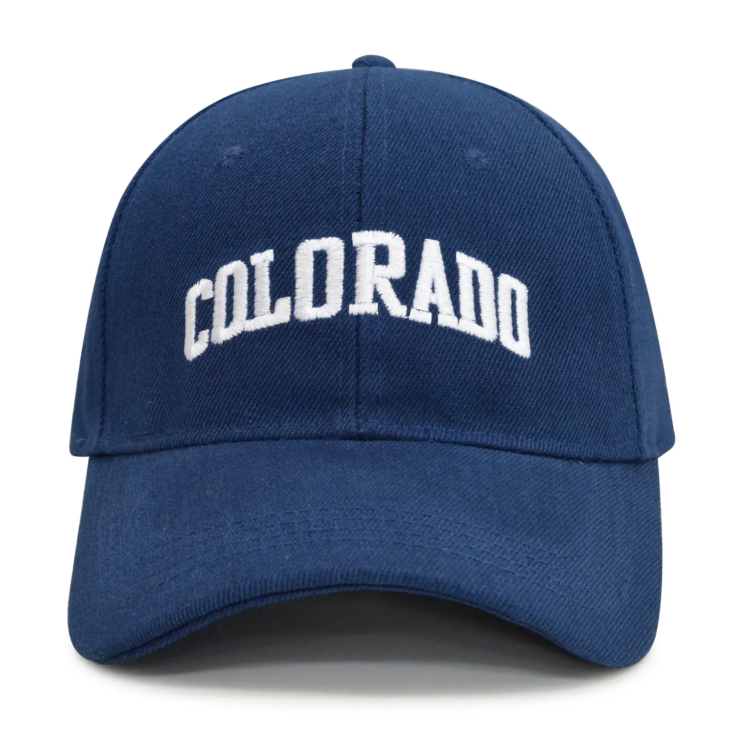 Men's Red Colorado Embroidered Cap - Image 6
