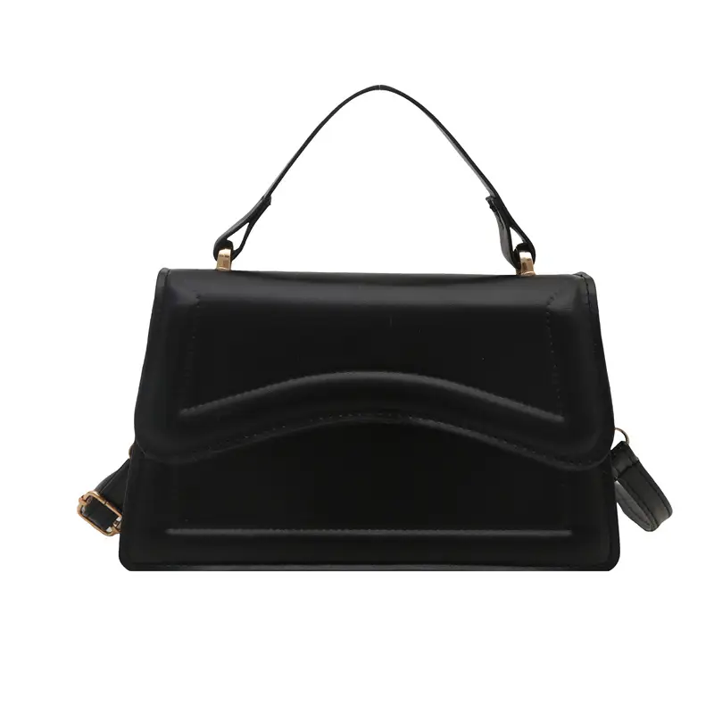 Black Square Shoulder Crossbody Bag for Women 2025 - Image 7