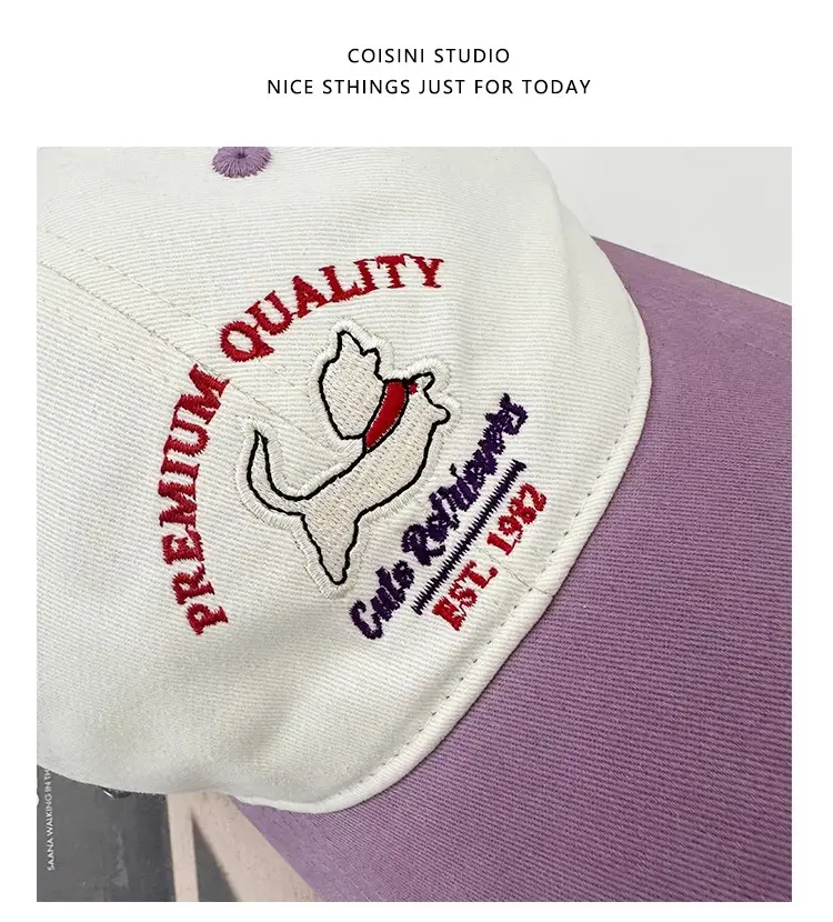 Korean Style Dog Cap Women Sunshade Spring Summer — feature 12