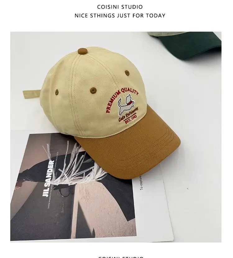 Korean Style Dog Cap Women Sunshade Spring Summer — feature 15