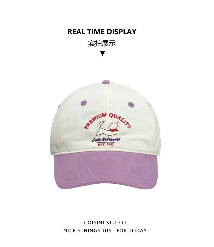 Korean Style Dog Cap Women Sunshade Spring Summer — feature 5