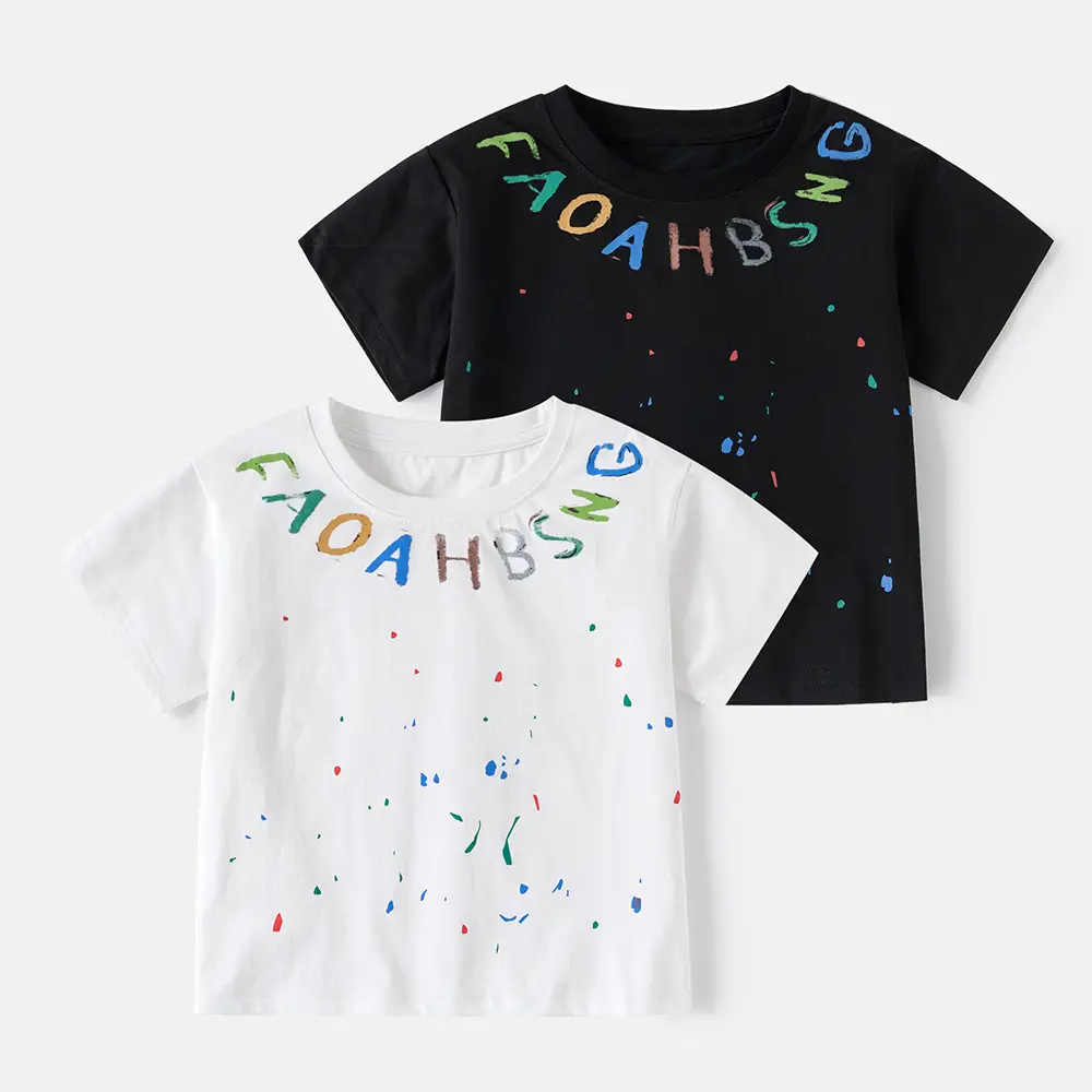Boys T-Shirt Black MZABHST 2025 Medium Large - Image 3