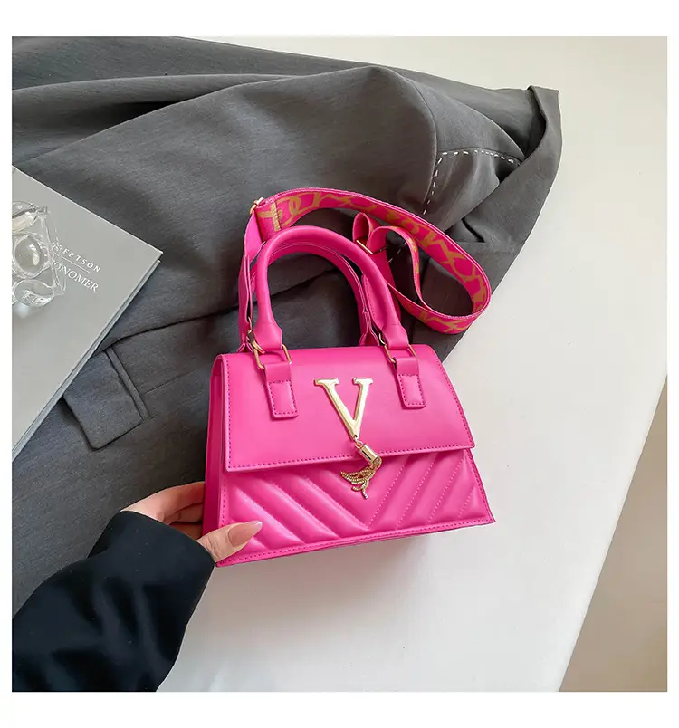 Women's High-end Crossbody Bags Multi-color Square Design — feature 17