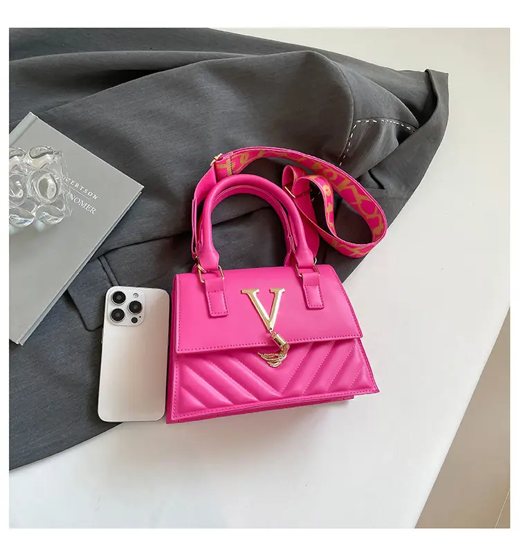 Women's High-end Crossbody Bags Multi-color Square Design — feature 18