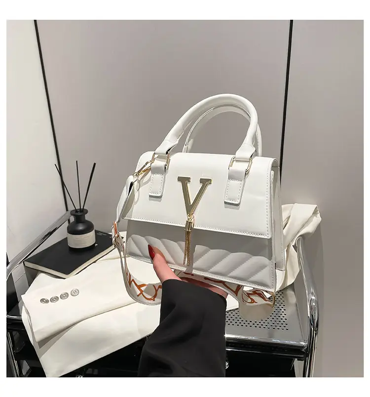 Women's High-end Crossbody Bags Multi-color Square Design — feature 26
