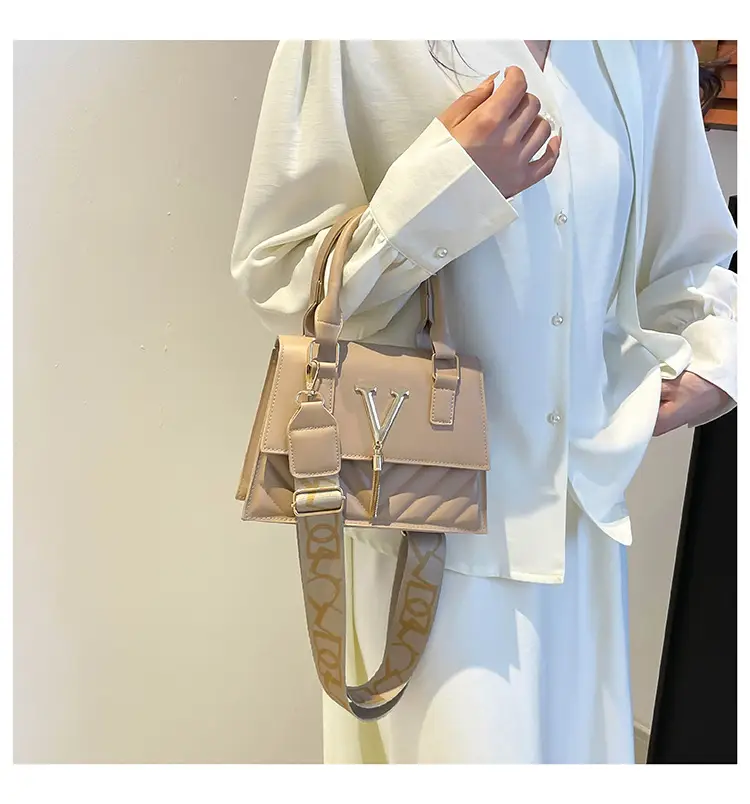 Women's High-end Crossbody Bags Multi-color Square Design — feature 41