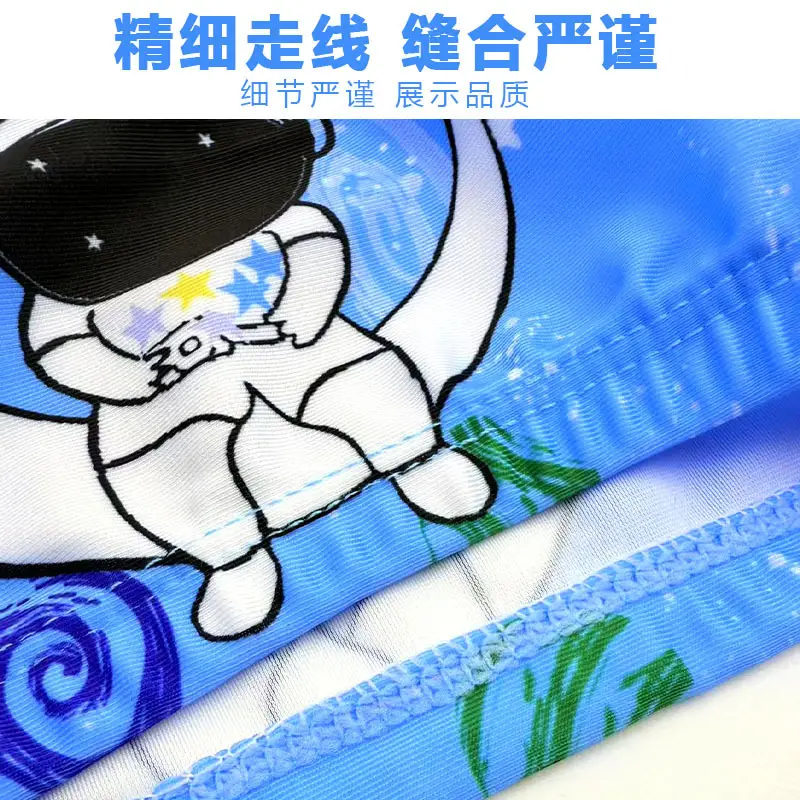 Children's Swimming Cap Cartoon Comfortable Ear Protection Girls Boys Cute Kidsren Middle and Large Kidsren Breathable Swimming Pool Swimming Cap Wholesale
