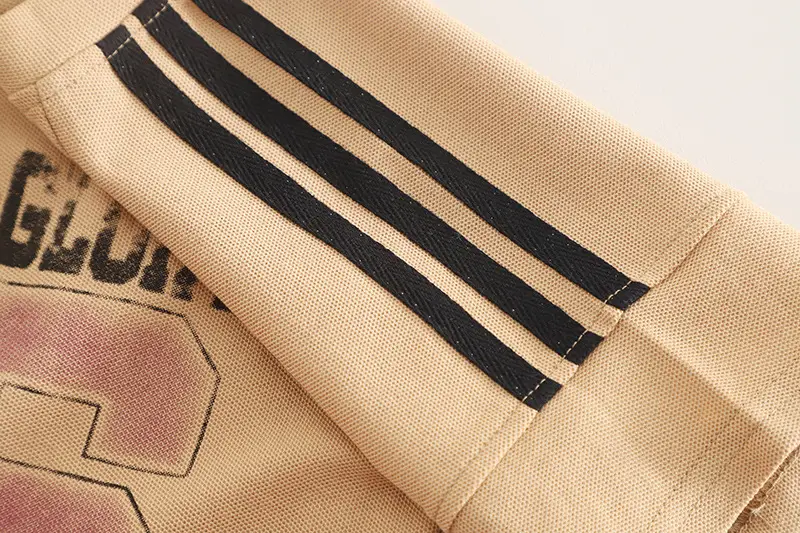 Kids Summer T-Shirt Set Cream 36 Graphic Pants — feature 13