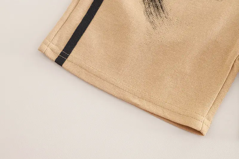 Kids Summer T-Shirt Set Cream 36 Graphic Pants — feature 16
