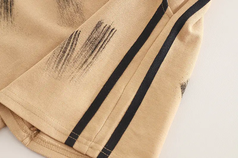 Kids Summer T-Shirt Set Cream 36 Graphic Pants — feature 19