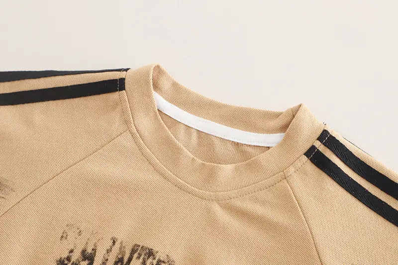 Kids Summer T-Shirt Set Cream 36 Graphic Pants — feature 8