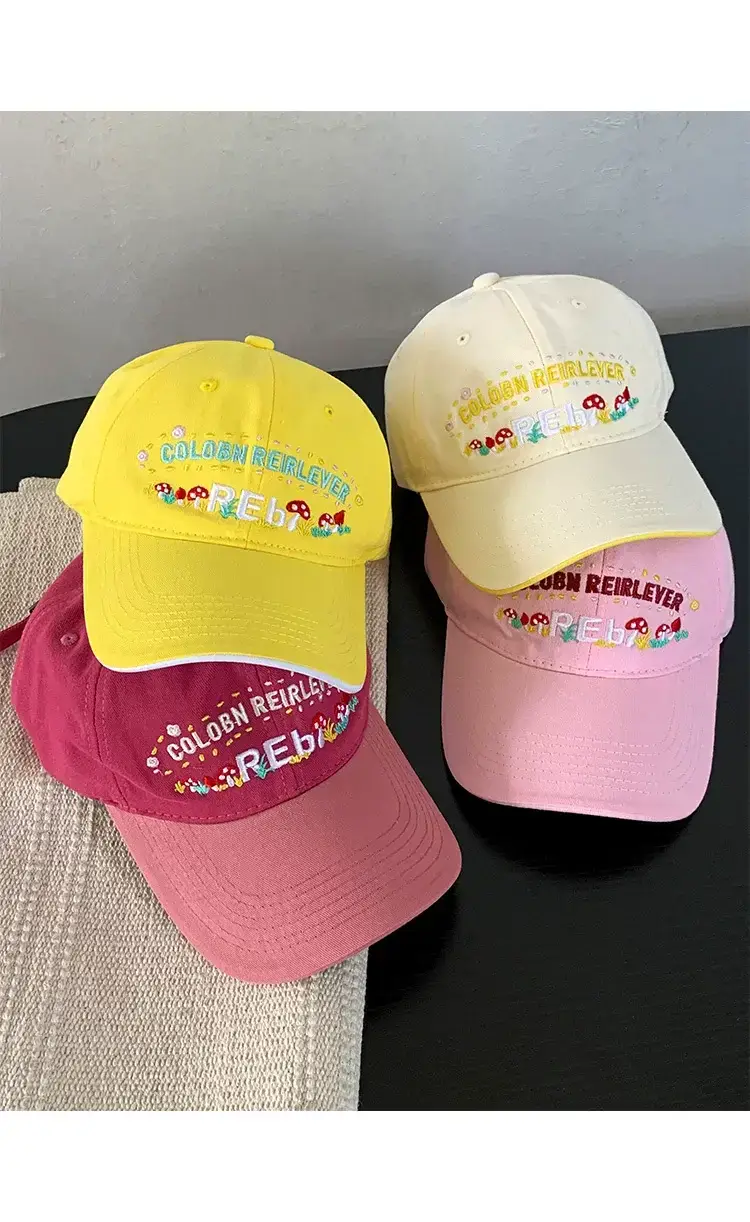 Korean Style Embroidered Baseball Cap for Women — feature 10