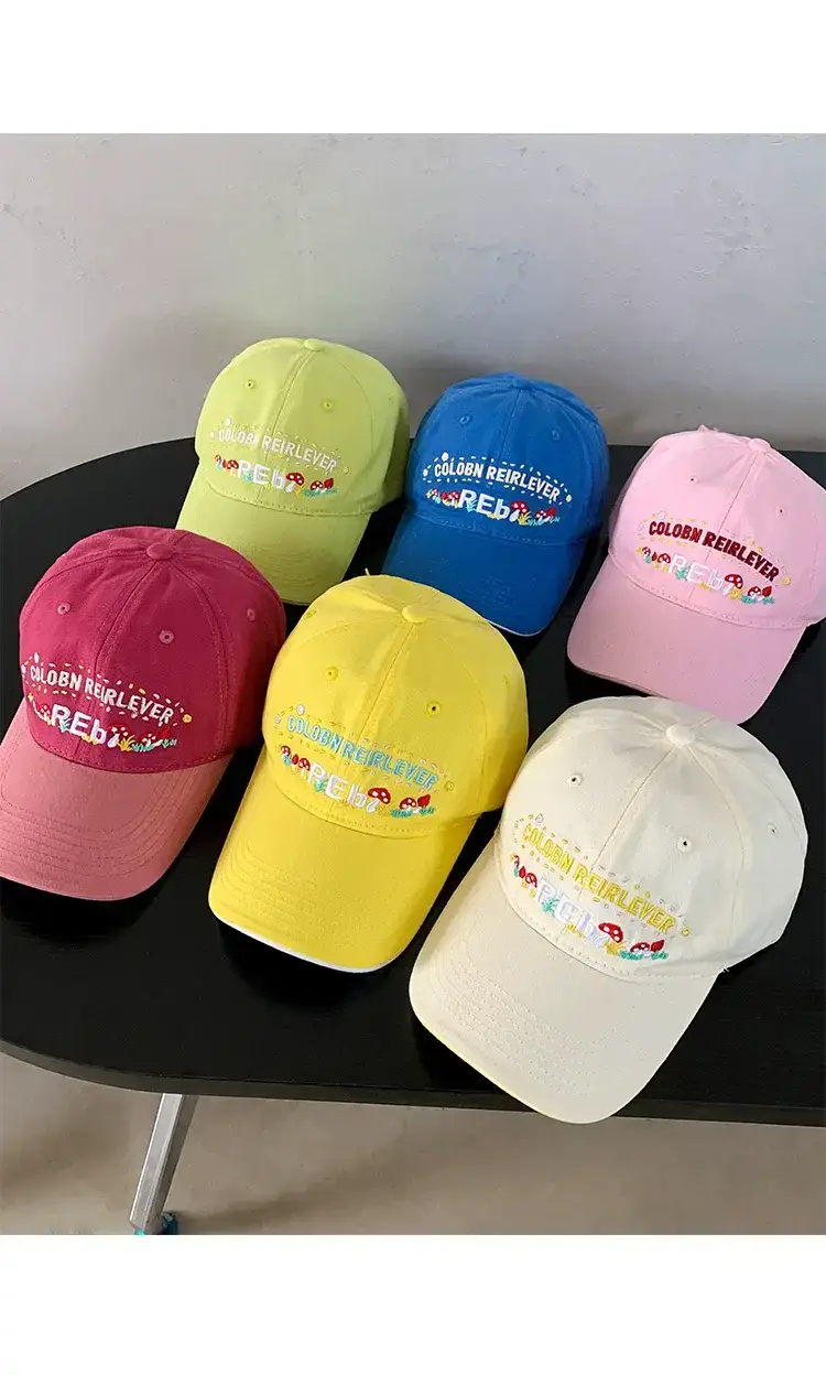Korean Style Embroidered Baseball Cap for Women — feature 9