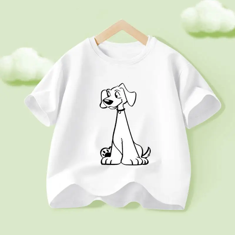 Kids Braavy T-Shirts Orange White Medium Large - Image 34