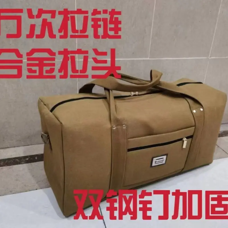 Large Canvas Shoulder Bag for Travel & Work - Image 5