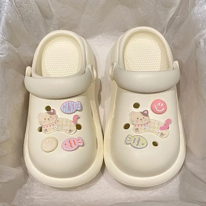 Cute Cat Clogs Women Summer Sandals Non Slip EVA - Image 15