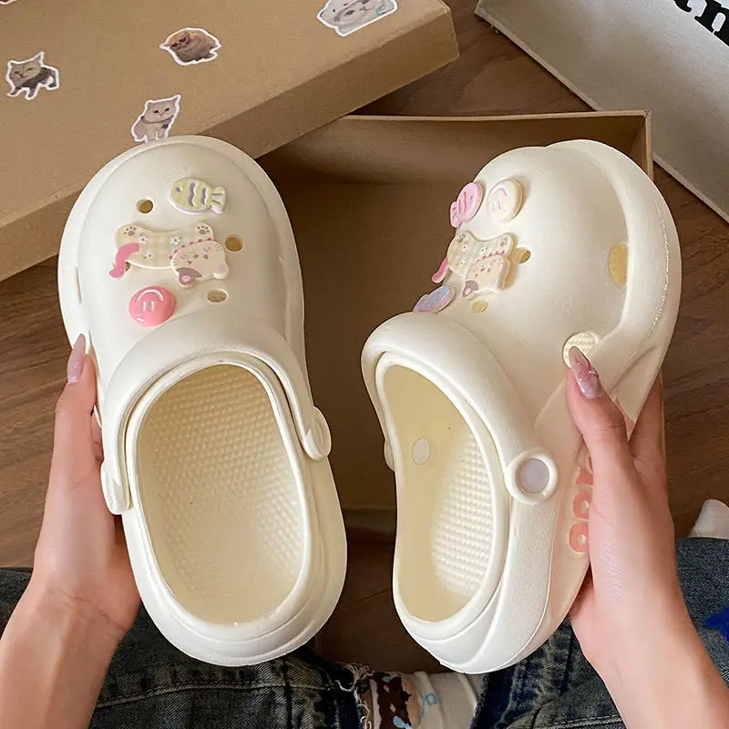 Cute Cat Clogs Women Summer Sandals Non Slip EVA - Image 16
