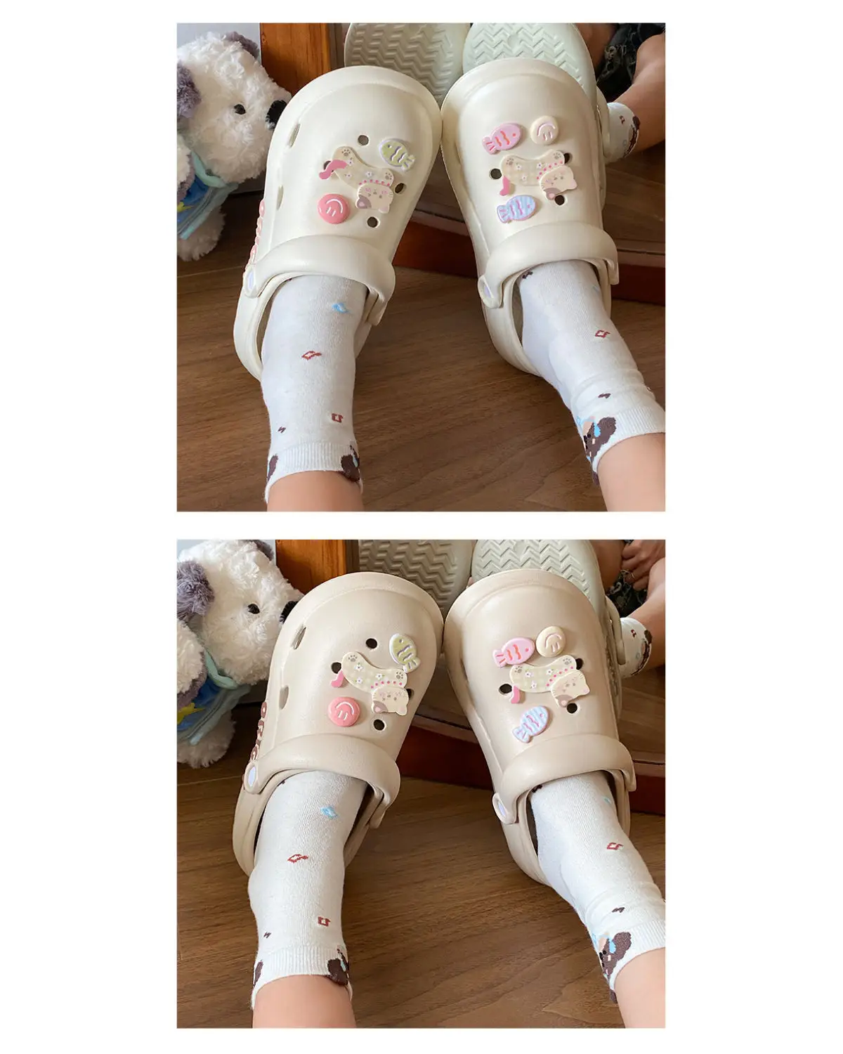 Cute Cat Clogs Women Summer Sandals Non Slip EVA — feature 11