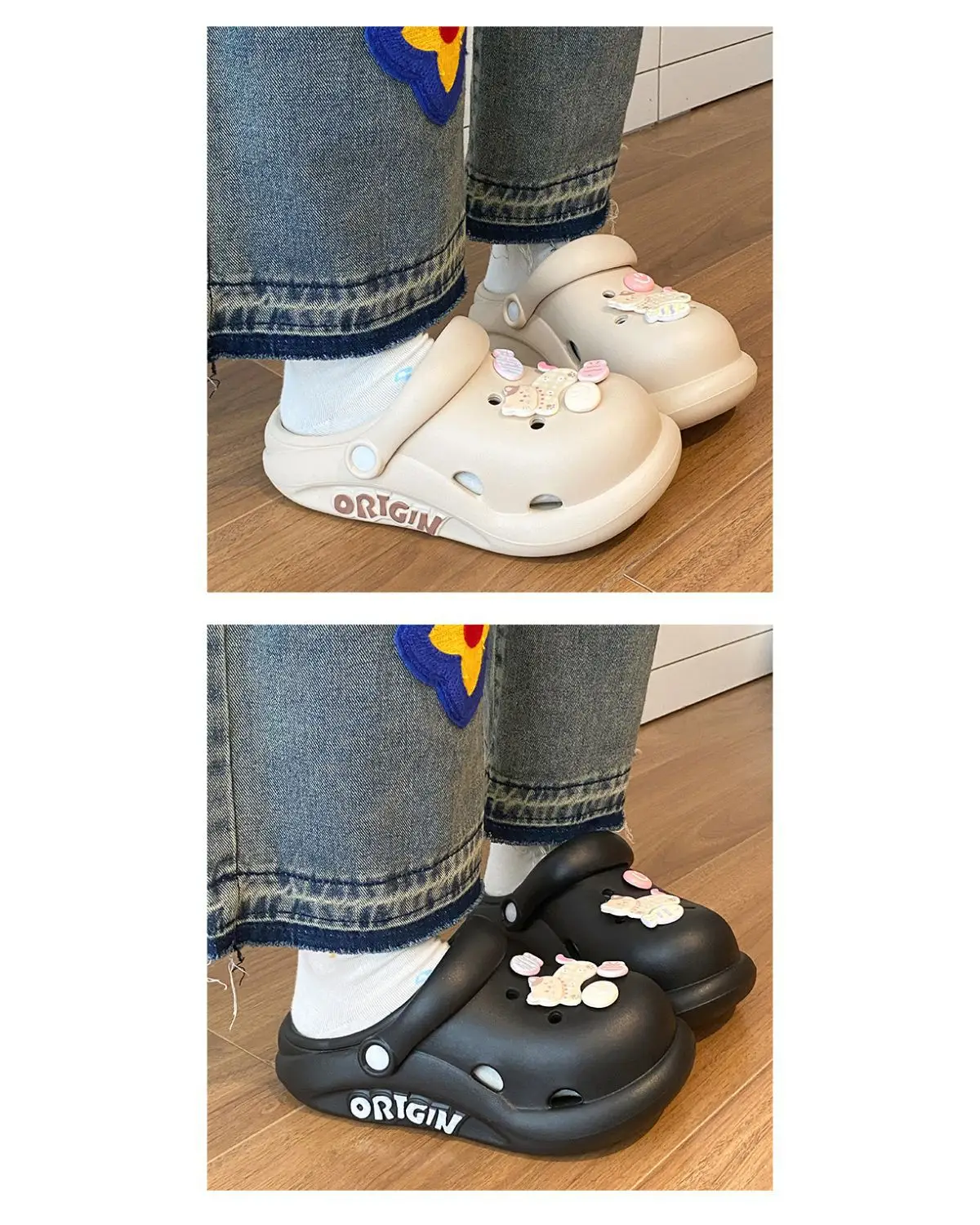 Cute Cat Clogs Women Summer Sandals Non Slip EVA — feature 14