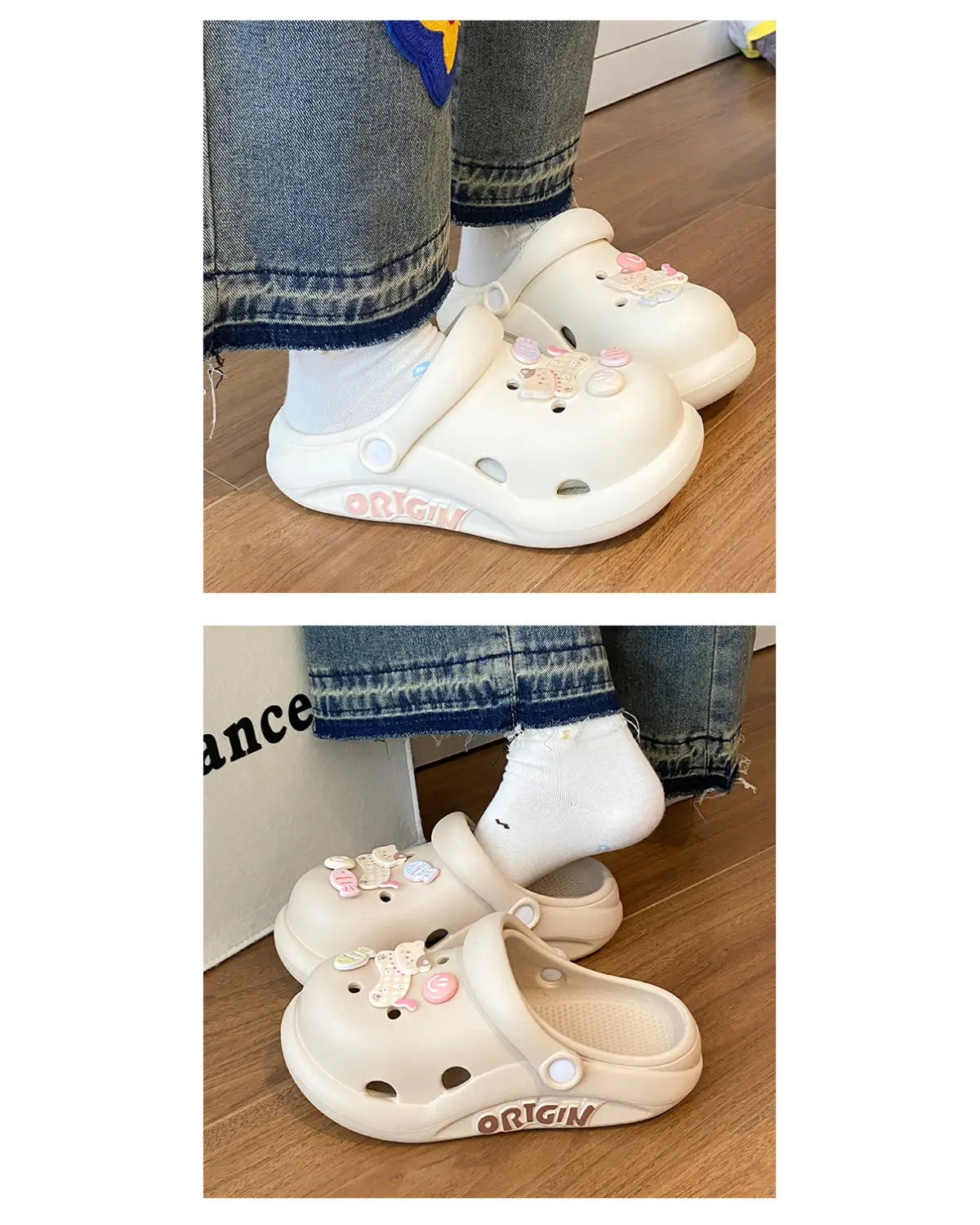 Cute Cat Clogs Women Summer Sandals Non Slip EVA — feature 15