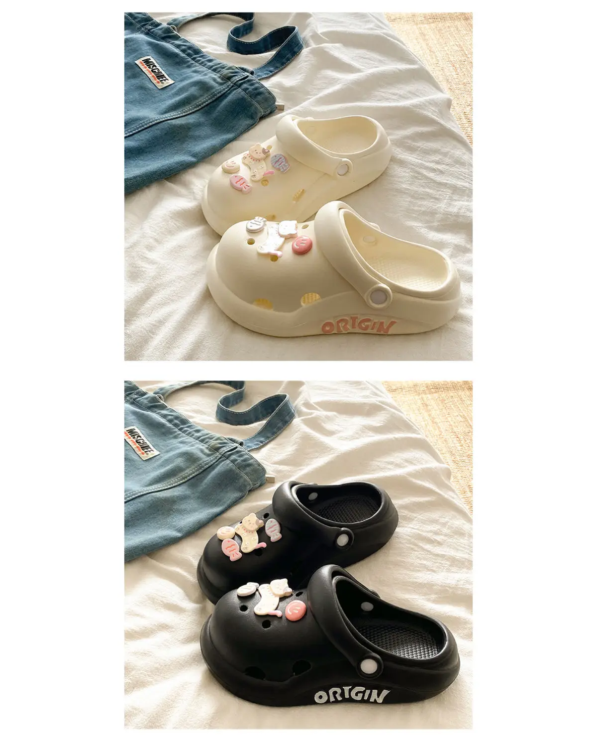 Cute Cat Clogs Women Summer Sandals Non Slip EVA — feature 20