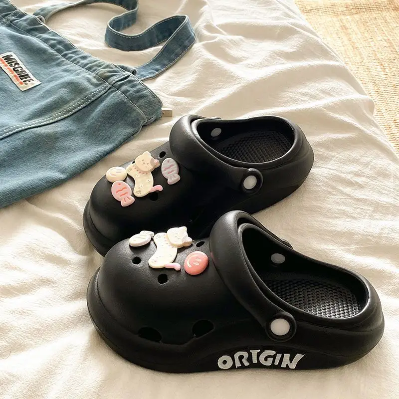 Cute Cat Clogs Women Summer Sandals Non Slip EVA — feature 25