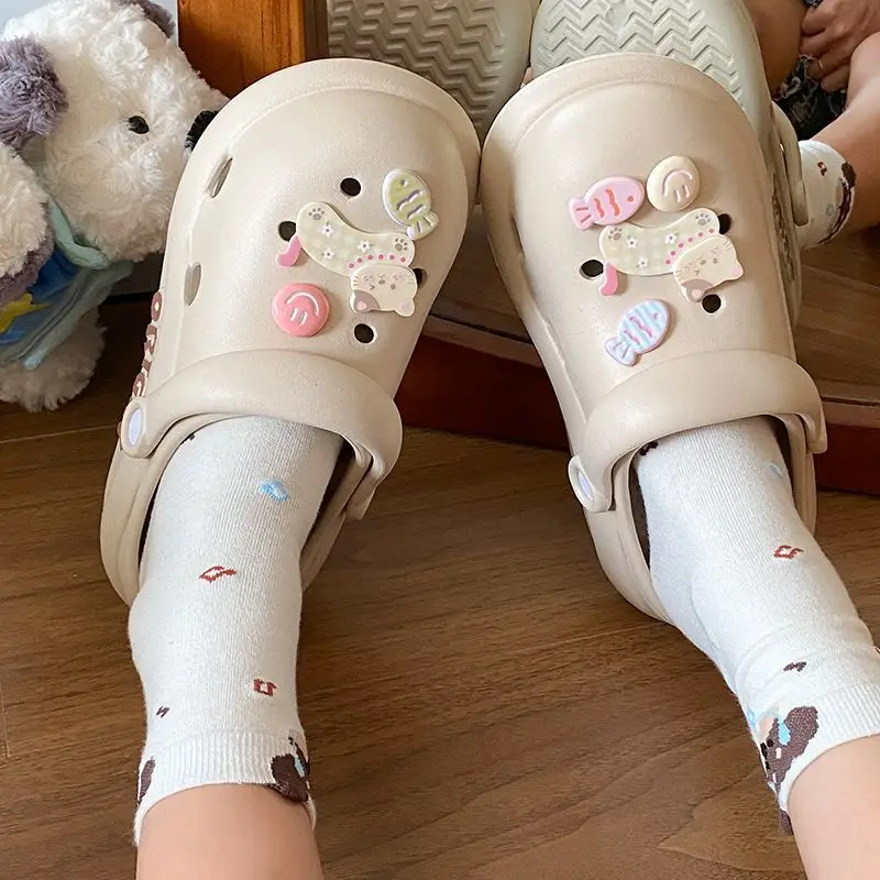 Cute Cat Clogs Women Summer Sandals Non Slip EVA — feature 26