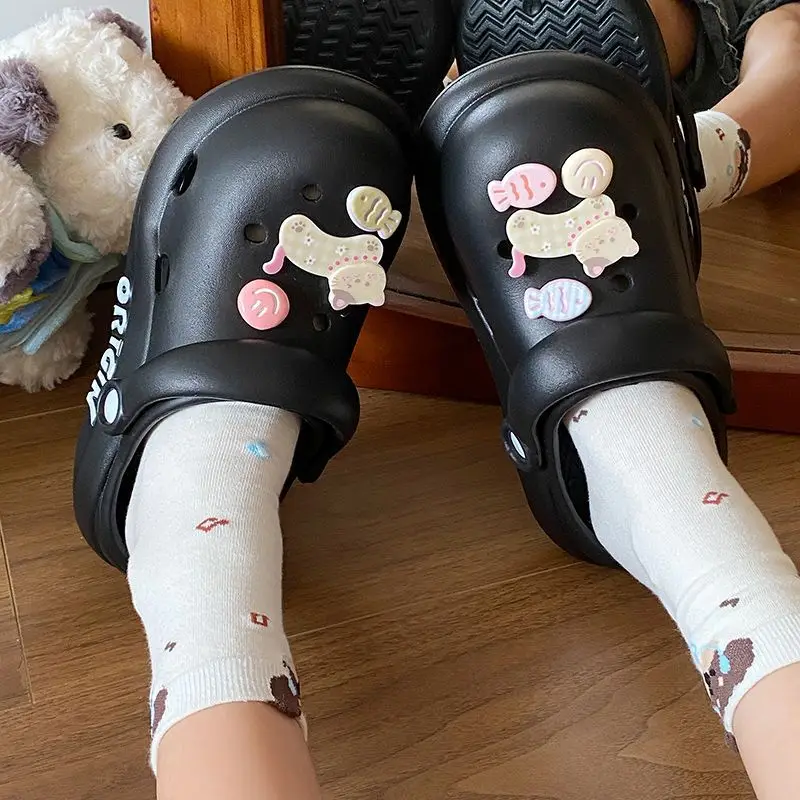 Cute Cat Clogs Women Summer Sandals Non Slip EVA — feature 27