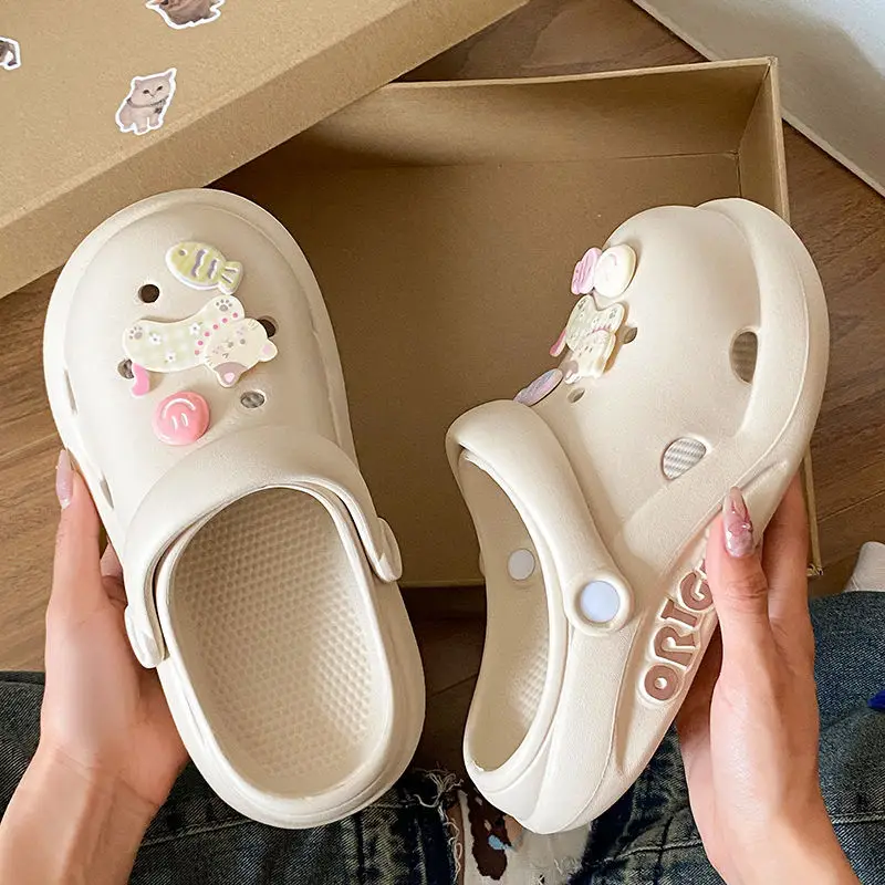Cute Cat Clogs Women Summer Sandals Non Slip EVA — feature 28