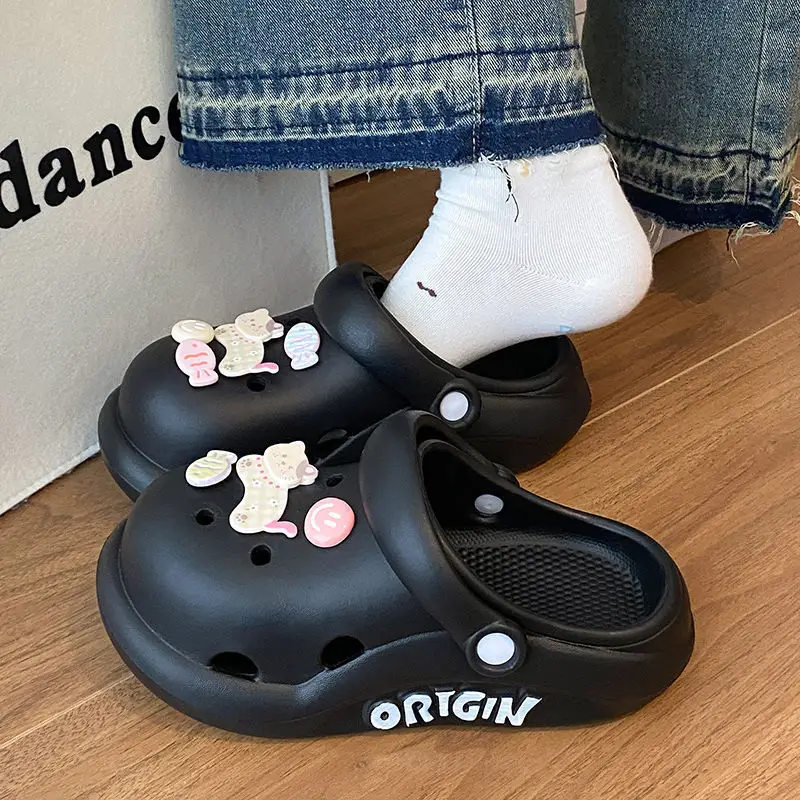 Cute Cat Clogs Women Summer Sandals Non Slip EVA — feature 34