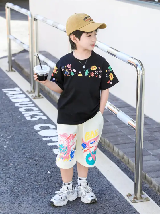 Boys Cartoon Print T-Shirt 2026 Summer Wear - Image 5